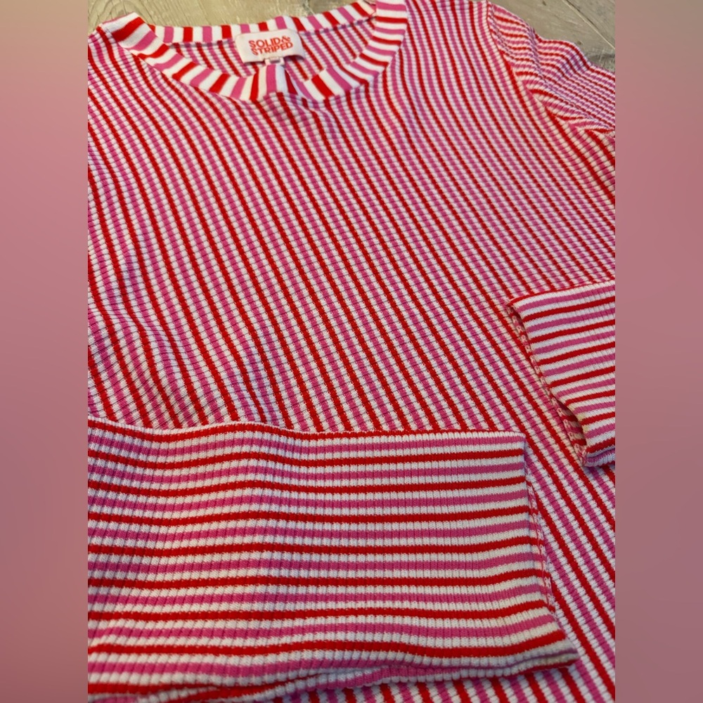 Solid & Striped Perfect Holiday Candy Cane Stripe… - image 2